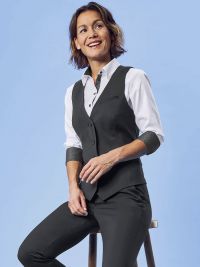 Weste Damen in Schwarz